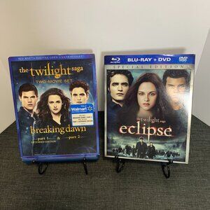 The Twilight Saga: Breaking Dawn Set Part 1 & 2 & Twilight Eclipse Blu-Rays